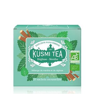 Kusmi Tea Bylinný čaj lékořice s mátou, 20 sáčků 24 g 21278A1120 obraz