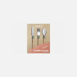 Opinel Le Petit Gourmet set dětských příborů, olivově zelená 003258 obraz