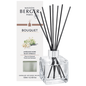 Maison Berger Paris Aroma difuzér Cube, Černá Angelika 125 ml 6788 obraz