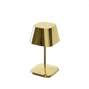 Villeroy & Boch Nabíjecí LED lampička do exteriéru / interiéru Neapel, 20 cm, gold 97226 obraz