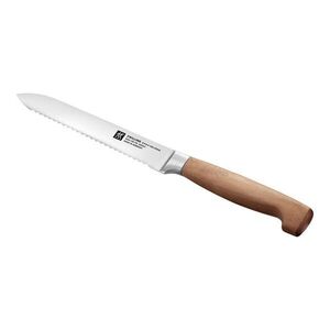 Zwilling Univerzální nůž Four Star Wood se zoubkovaným ostřím, 13 cm 1035161 obraz