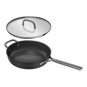 Zwilling Nepřilnavá soté pánev Milano s keramickým povrchem a skleněnou poklicí, Ø 28 cm / 4, 0 l, černá 1035052 obraz
