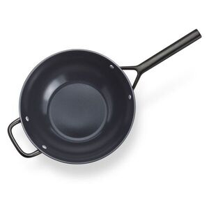 Zwilling Nepřilnavá wok pánev Milano s keramickým povrchem a skleněnou poklicí, Ø 30 cm, černá 1034370 obraz