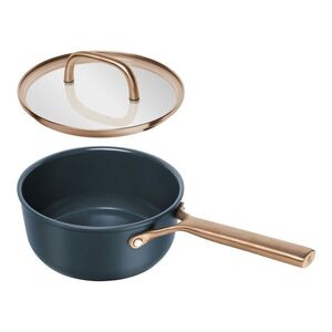 Zwilling Nepřilnavý rendlík Milano s keramickým povrchem a skleněnou poklicí, Ø 18 cm / 2, 8 l, tmavě modrá 1035074 obraz