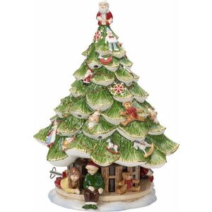 Villeroy & Boch Christmas Toys Memory hrací skříňka / svícen, vánoční stromek s dětmi, 30 cm 14-8602-5861 obraz