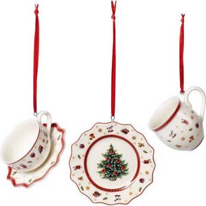 Villeroy & Boch Toy´s Delight Decoration vánoční závěsná dekorace, servis, 3 ks 14-8659-6664 obraz