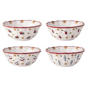Villeroy & Boch Sada vánočních misek Toy’s Delight, Výroční edice, 4 ks 14-8585-8490 obraz