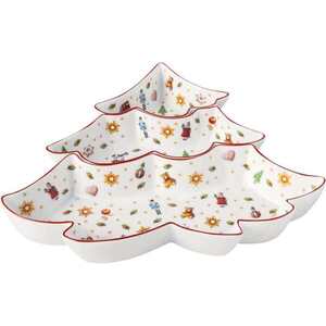 Villeroy & Boch Sada misek ve tvaru vánočního stromku Toy’s Delight, 3 ks 14-8585-8422 obraz