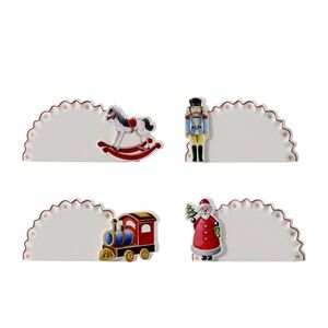 Villeroy & Boch Vánoční stojánky na jmenovky Toy’s Delight, 4 ks 14-8585-5861 obraz