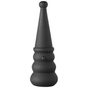 Villeroy & Boch Černý dekorativní sněhulák Christmas Chic, 20, 5 cm 14-8677-7428 obraz