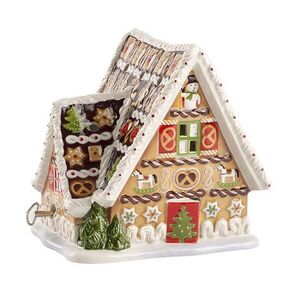 Villeroy & Boch Christmas Toys hrací skříňka / svícen, perníková chaloupka, 16 cm 14-8327-6505 obraz