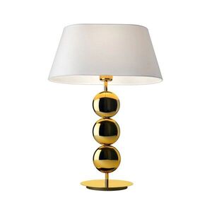 Villeroy & Boch Stolní lampa Sofia, 55 cm, zlatá / bílá 96351 obraz