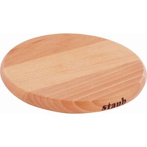 Staub Dřevěná magnetická podložka pod hrnce, kulatá, 16, 5 cm 1004527 obraz
