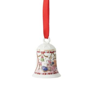 Rosenthal Porcelánová ozdoba na stromeček Zvonek, Vánoční hostina, 7 cm 02250-722201-27920 obraz