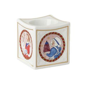 Rosenthal Vánoční svícen na čajovou svíčku, Vánoční hostina, 7 cm 02259-727522-27845 obraz