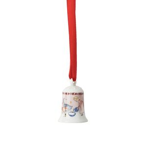 Rosenthal Porcelánový mini zvonek, motiv Kočky, Vánoční hostina, 5 cm 02250-727523-27919 obraz