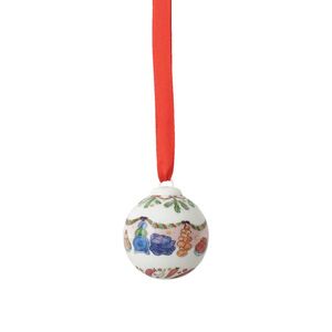 Rosenthal Porcelánová mini koule, motiv Přípravy, Vánoční hostina, Ø 4, 5 cm 02252-727525-27939 obraz