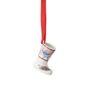 Rosenthal Porcelánová mini bota, motiv Souboj vařeček, Vánoční hostina, 7 cm 02249-727527-27829 obraz