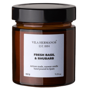 Vila Hermanos Vonná svíčka Apothecary Bazalka & Rebarbora, 150 g 2100700161 obraz