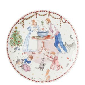 Rosenthal Vánoční talíř, Vánoční hostina, Ø 23 cm 02476-727522-10862 obraz