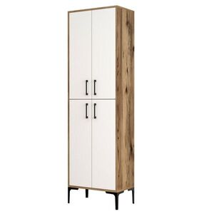 Skříň Berlin Walnut and White obraz