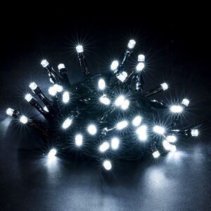 Vánoční světelný řetěz, studená bílá, 48 LED , 3 m obraz