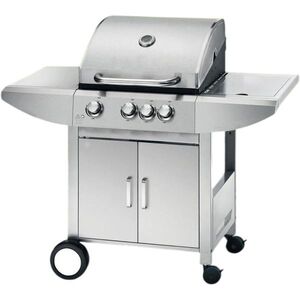 Plynový nerez BBQ gril Wellington +boční hořák +el. jehla-rožeň ZDARMA, 121, 7 x 56, 7 x 114, 3 cm obraz
