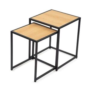 Odkládací stolky LOFTY Duo Oak obraz