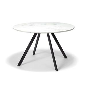 Jídelní stůl FINO QUATTRO MARBLE 120, bílý mramor obraz