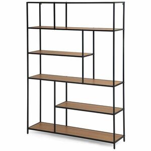 Kovový regál LOFTY GRID Grand Oak 185 x 135 cm obraz