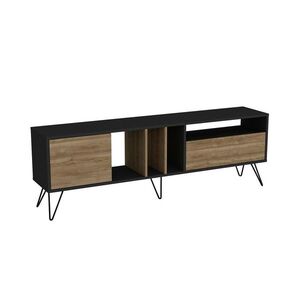 Televizní stolek Mistico Walnut and Black obraz