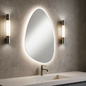 Nástěnné zrcadlo FLOW PEBBLE LED obraz