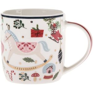 Porcelánový hrnek Hravé Vánoce 350 ml obraz