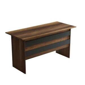 Pracovní stůl Voma Walnut and Anthracite obraz