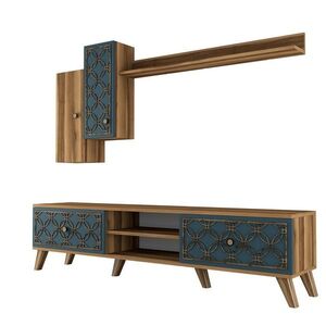 Televizní stěna Classe Walnut and Chalcedony obraz