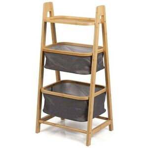 Koupelnový regál WABISABI LADDER BOX, bambusový obraz