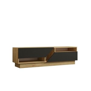 Televizní stolek Yapark Sapphire Oak and Anthracite obraz