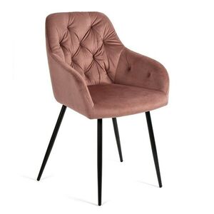 Jídelní židle BOUDOIR pudrově růžová, 2 ks obraz
