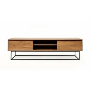 Televizní stolek Laxus Walnut and Black II, L obraz