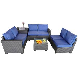 Avenberg Velký zahradní sofa set s boxem na polstry Encanta obraz