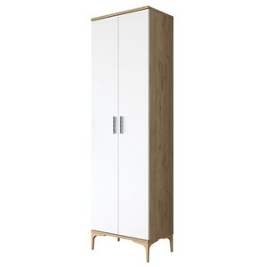 Skříň Jeny Walnut and White obraz