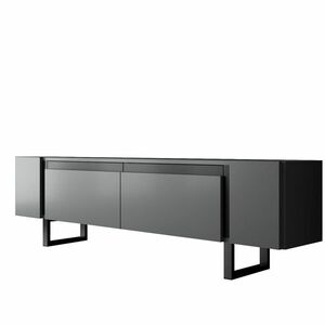 Televizní stolek Yildiz Anthracite and Black obraz