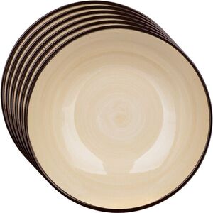 Banquet Sada 6 hlubokých talířů Palas 18 cm, krémová obraz