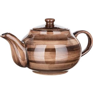 Banquet Keramická konvice Palas 0, 9 l, hnědá obraz