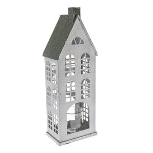 Kovový svícen Green House, 20 x 14 x 44 cm, 44 cm obraz