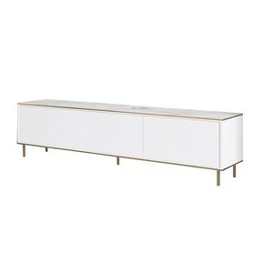 Televizní stolek Imaj White Marble and Gold obraz