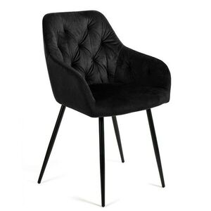 Jídelní židle BOUDOIR černá, 2 ks obraz