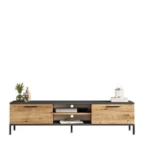 Televizní stolek Rio Atlantic Pine and Anthracite obraz