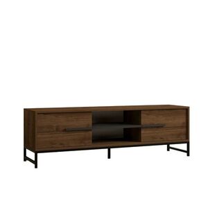 Televizní stolek Mono Walnut and Black obraz