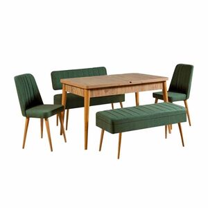 Jídelní set Vina Atlantic Pine and Green I, 5 ks obraz